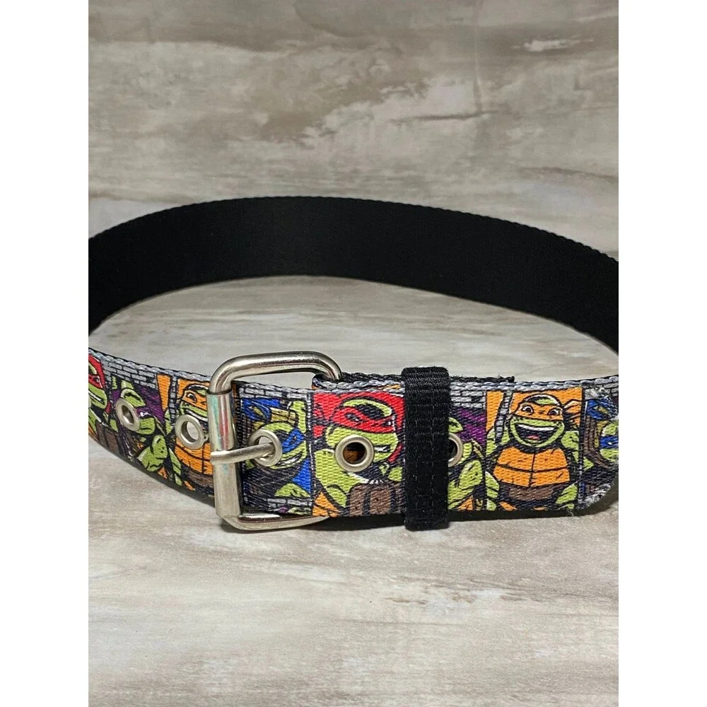 Vintage Teenage Mutant Ninja Turtles Belt Boys Size S/M 22-26